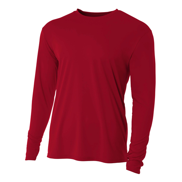 A4® Cooling Performance Poly Long Sleeve Men's Tee