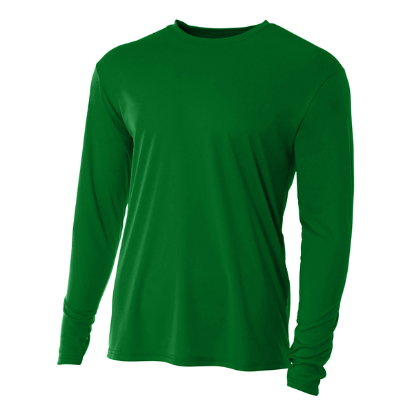 A4® Cooling Performance Poly Long Sleeve Men's Tee