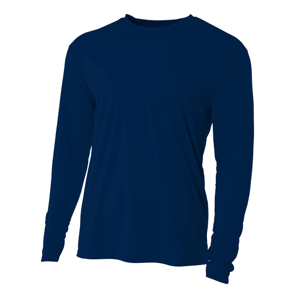 A4® Cooling Performance Poly Long Sleeve Men's Tee