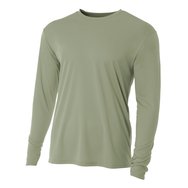 A4® Cooling Performance Poly Long Sleeve Men's Tee