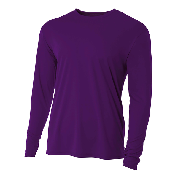 A4® Cooling Performance Poly Long Sleeve Men's Tee