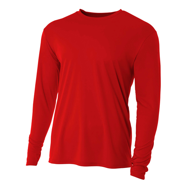 A4® Cooling Performance Poly Long Sleeve Men's Tee