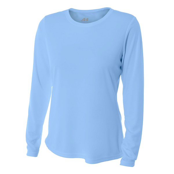 A4® Cooling Performance Poly Long Sleeve Ladies' Tee