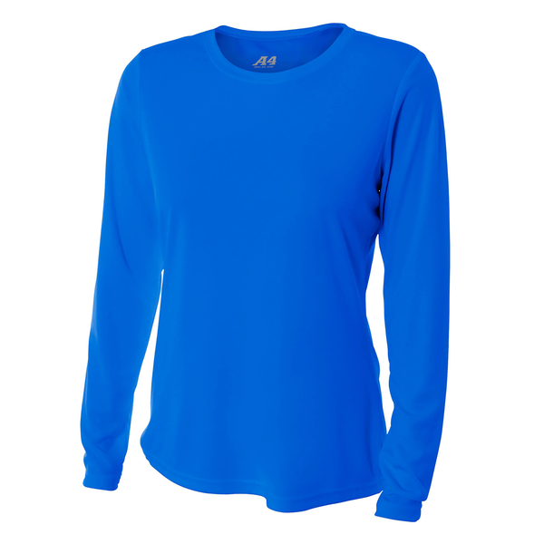A4® Cooling Performance Poly Long Sleeve Ladies' Tee