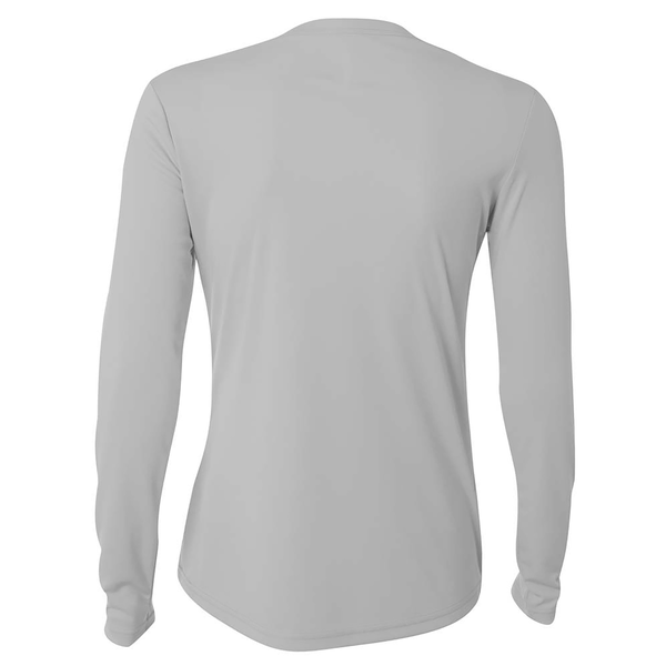 A4® Cooling Performance Poly Long Sleeve Ladies' Tee