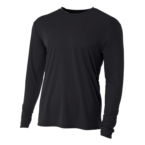 A4® Cooling Performance Poly Long Sleeve Youth Tee