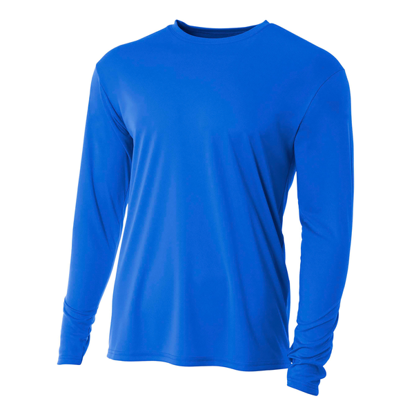 A4® Cooling Performance Poly Long Sleeve Youth Tee