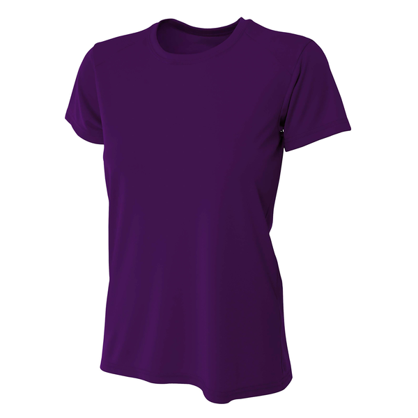 A4® Cooling Performance Poly Short Sleeve Ladies' Tee