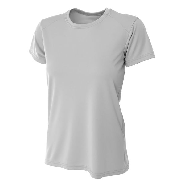 A4® Cooling Performance Poly Short Sleeve Ladies' Tee