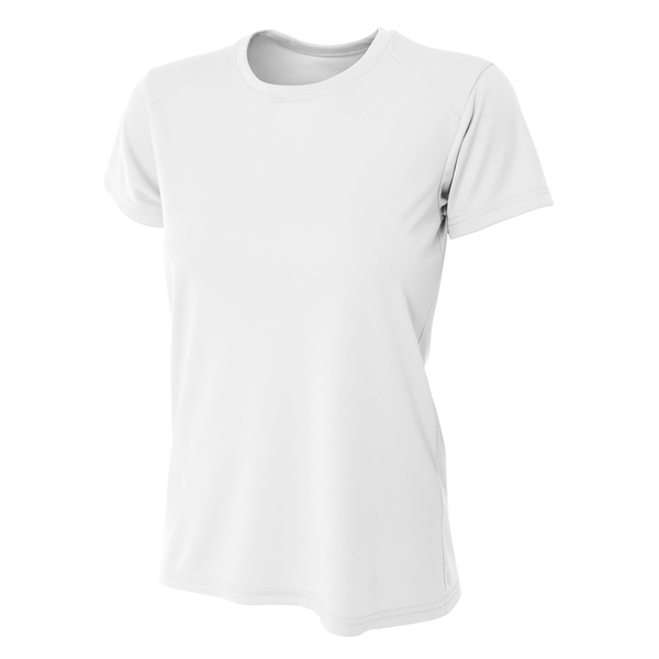 A4® Cooling Performance Poly Short Sleeve Ladies' Tee