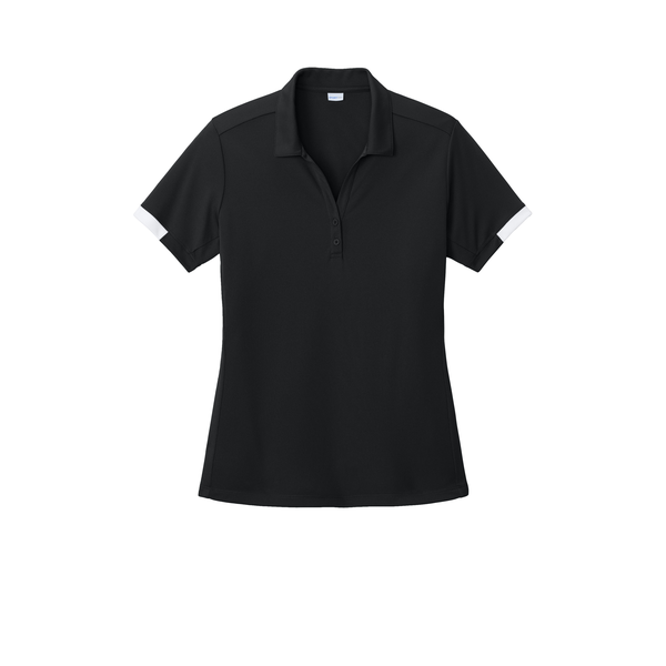 Sport-Tek® Club Colorblock Recycled Poly Ladies' Polo