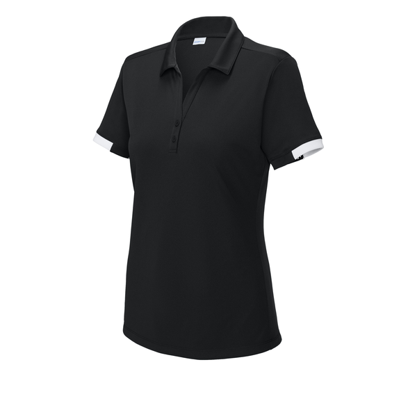 Sport-Tek® Club Colorblock Recycled Poly Ladies' Polo