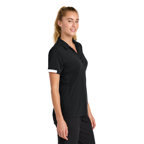 Sport-Tek® Club Colorblock Recycled Poly Ladies' Polo
