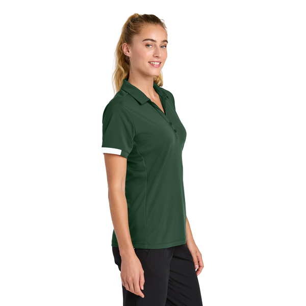 Sport-Tek® Club Colorblock Recycled Poly Ladies' Polo