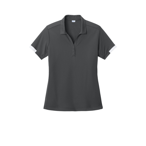 Sport-Tek® Club Colorblock Recycled Poly Ladies' Polo