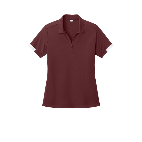 Sport-Tek® Club Colorblock Recycled Poly Ladies' Polo