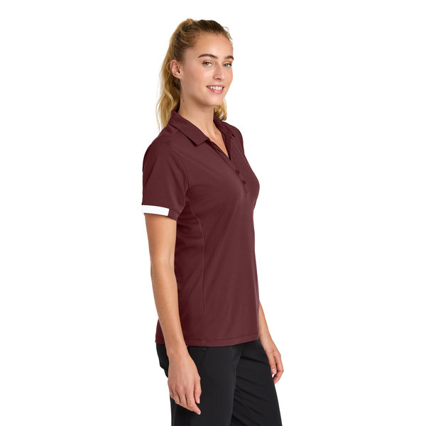 Sport-Tek® Club Colorblock Recycled Poly Ladies' Polo