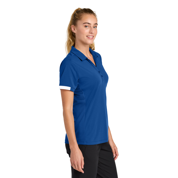 Sport-Tek® Club Colorblock Recycled Poly Ladies' Polo
