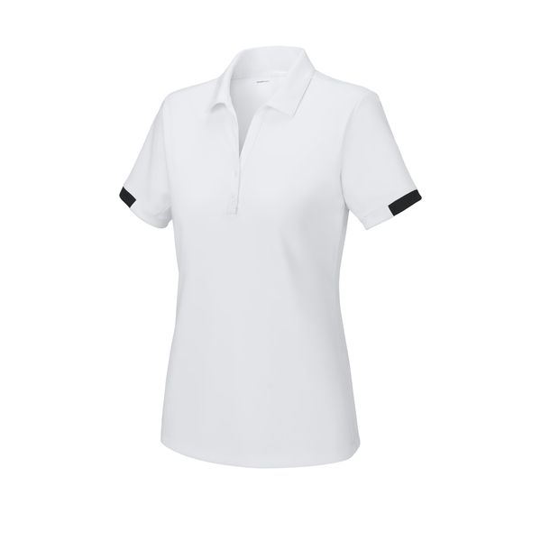 Sport-Tek® Club Colorblock Recycled Poly Ladies' Polo