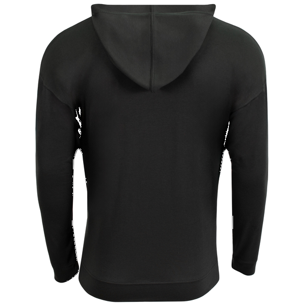 A4® Softek Poly/Cotton Long Sleeve Hooded Unisex Tee