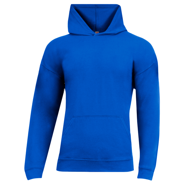 A4® Softek Poly/Cotton Long Sleeve Hooded Unisex Tee