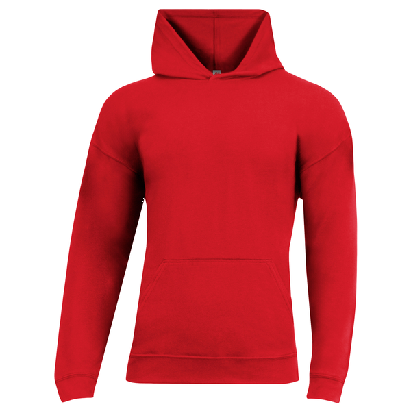 A4® Softek Poly/Cotton Long Sleeve Hooded Unisex Tee