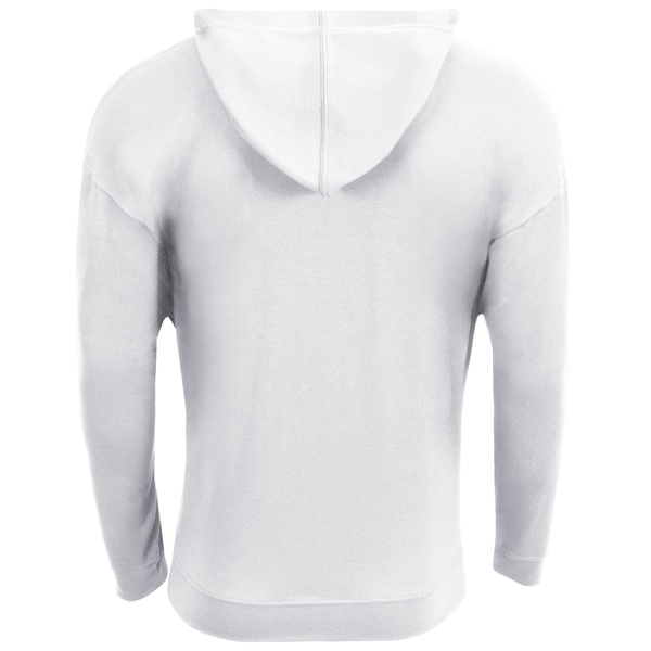 A4® Softek Poly/Cotton Long Sleeve Hooded Unisex Tee