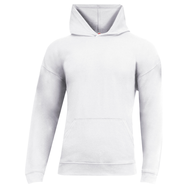 A4® Softek Poly/Cotton Long Sleeve Hooded Unisex Tee