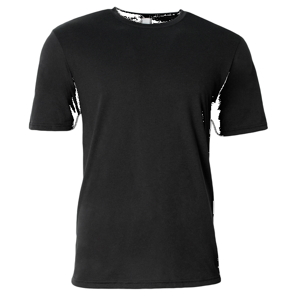A4® Softek Poly/Cotton Short Sleeve Unisex Tee