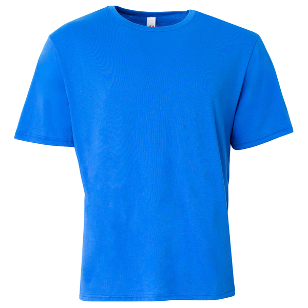 A4® Softek Poly/Cotton Short Sleeve Unisex Tee