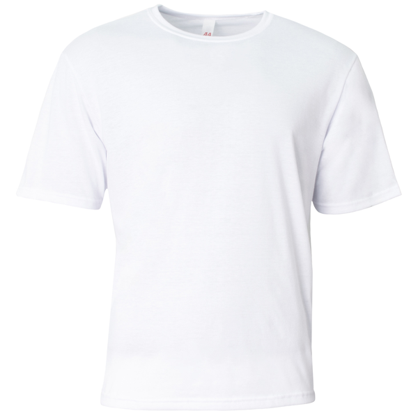 A4® Softek Poly/Cotton Short Sleeve Unisex Tee
