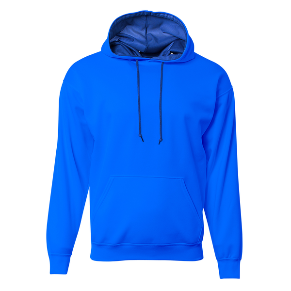 A4® Sprint Tech Poly Fleece Unisex Hoodie