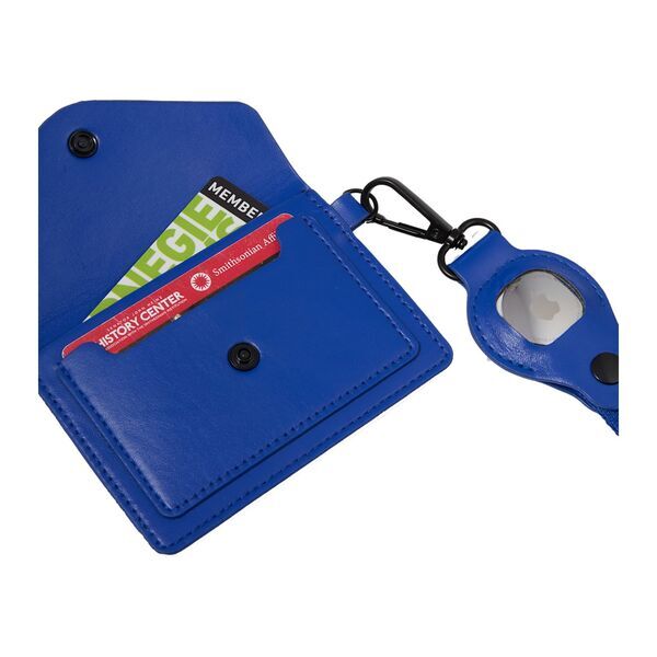 Recycled Wrist Lanyard w/ Card Holder