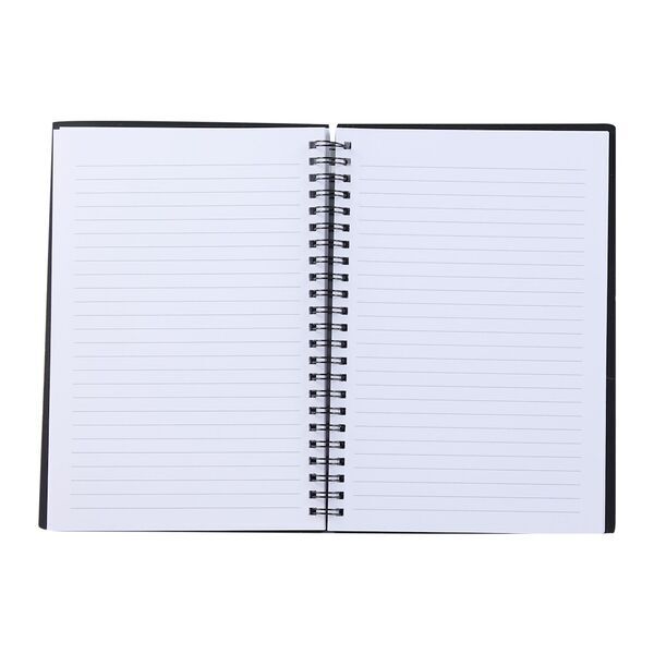 Spiral Notebook w/ Clear Pocket, 5-1/2" x 8-1/2"