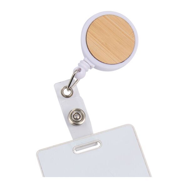 Bamboo Badge Holder