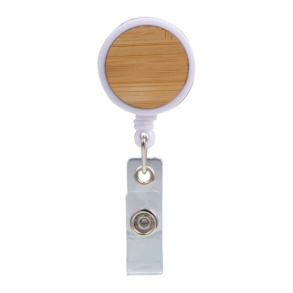 Bamboo Badge Holder