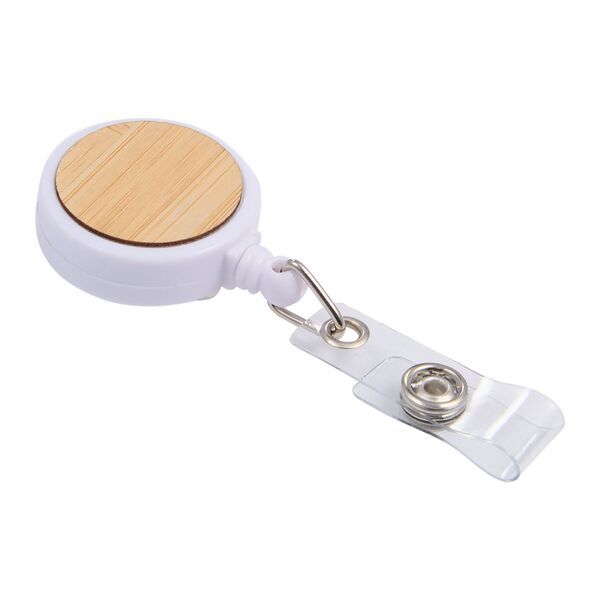 Bamboo Badge Holder