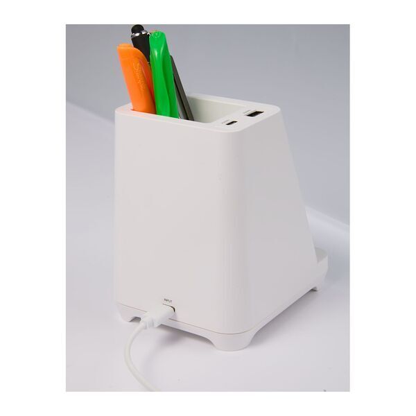 Desk Mate Organizer w/ Bluetooth Speaker & Charging Hub