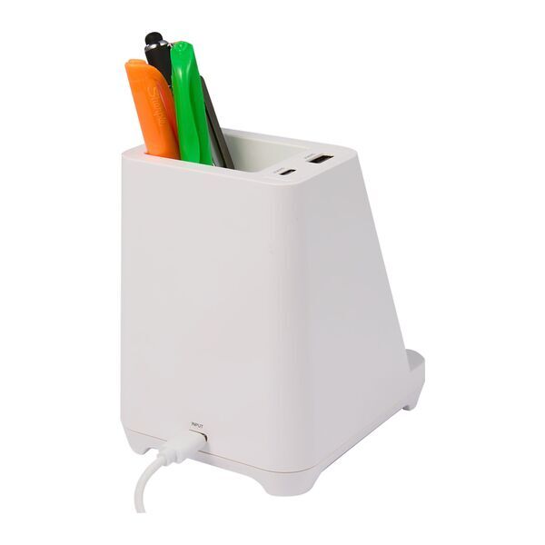 Desk Mate Organizer w/ Bluetooth Speaker & Charging Hub