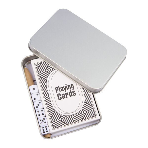 Playing Cards & Dice Game Set