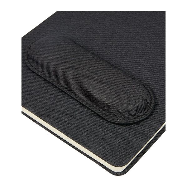 Office FSC® Recycled PET Bound Notebook w/ Wrist Pad, 5-1/2" x 8-1/2"