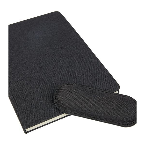 Office FSC® Recycled PET Bound Notebook w/ Wrist Pad, 5-1/2" x 8-1/2"