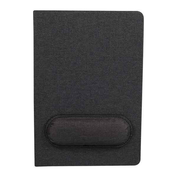 Office FSC® Recycled PET Bound Notebook w/ Wrist Pad, 5-1/2" x 8-1/2"