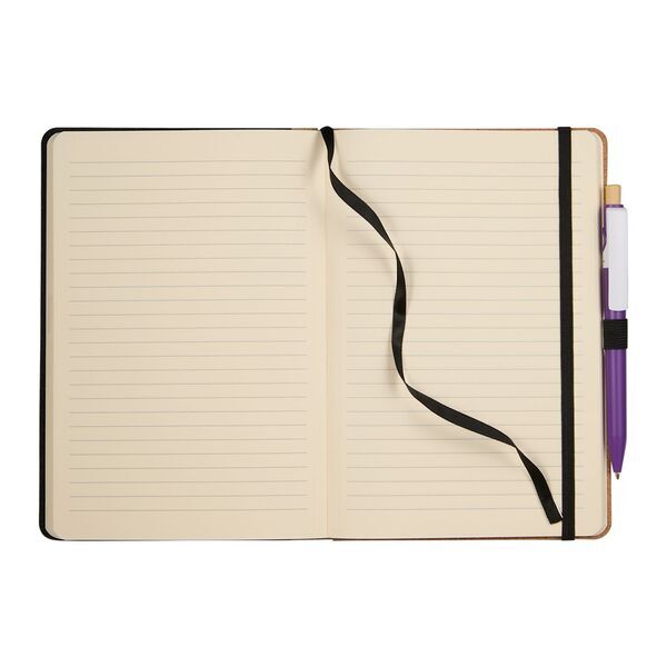 Recycled PET & Cork Bound Journal, 5-1/2" x 8-1/2"