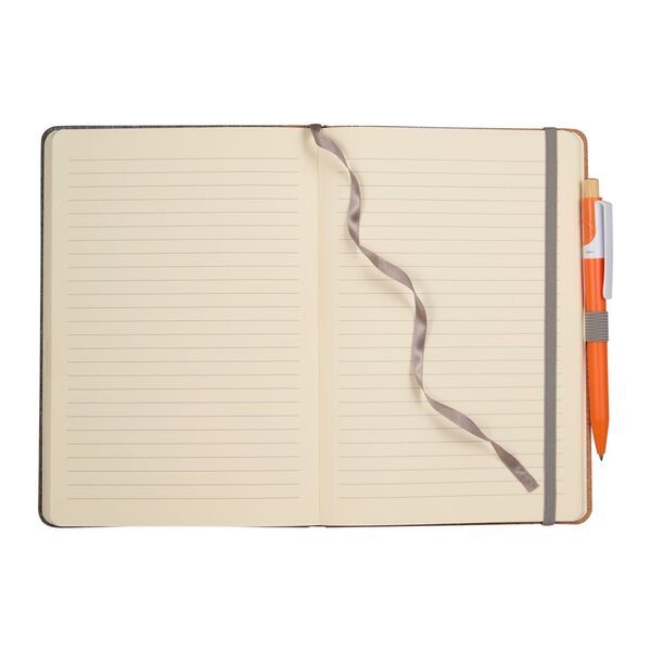 Recycled PET & Cork Bound Journal, 5-1/2" x 8-1/2"