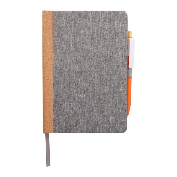 Recycled PET & Cork Bound Journal, 5-1/2" x 8-1/2"