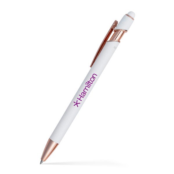 Recycled Aluminum Lexi Satin Gel Click Pen