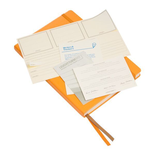 LEUCHTTURM1917® Classic Hard Cover Notebook, 5-3/4" x 8-1/4"