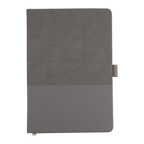 Recycled Ribbed Bound Journal, 5-1/2" x 8-1/2"