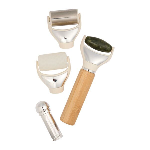 Wellable™ FSC® Certified 3-in-1 Face & Body Roller Set
